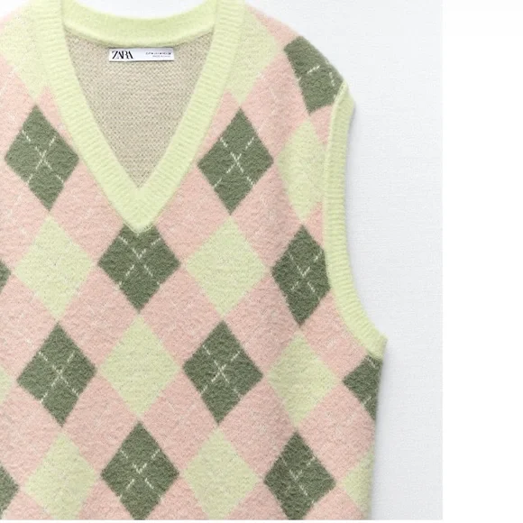 Zara Arglye vest - Picture 2 of 9